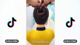 مدل مو زنانه Easy Everyday Hairstyle For Girls ★ Flower Bun Hairstyle  l