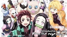 اندینگ کامل انیمه تیغه شیطان kimetsu no yaiba en full