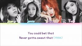 لیریک آهنگ Sure Thing blackpink