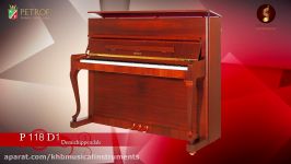 پیانو های پتروف Petrof Upright Pianos