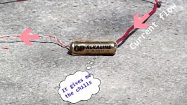 دنیایی آزمایشات الکترونیکدادن 220 ولت به باتری 1.5ولتی