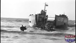 حمله متفقین به ساحل نرماندی در جنگ جهانی دوم 1944  بدون صدا