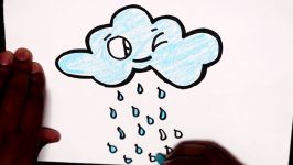 HOW TO DRAW A SUPER CUTE CLOUD  EASY DRAWING  STEP BY STEP