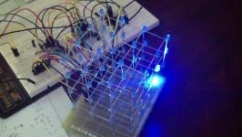 Arduino 74HC595 Cubo Led 2