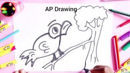  Hindi How to draw f Letter into bird  Step by Step very easy drawing