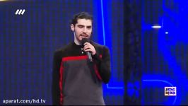 اجرای حرکات نمایشی توپ محمد سعید وحیدزاده در برنامه عصر جدید