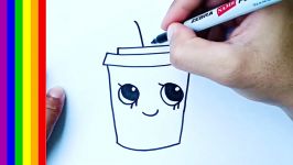 How to draw a cute drink draw cute things