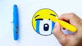 How to draw cute emoji crying draw cute things