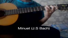 قطعه معروفی باخ Minuet J.S Bach