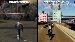 مقایسه بازی Crackdown 3 Crackdown 1