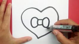 How to draw a Heart for Valentines Day Draw Cute things