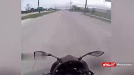 عاقبت رانندگی بد موتور سیکلت