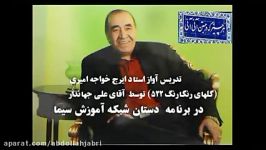 ارادت علی جهاندار به پهلوان آواز ایران