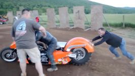 Top Fuel Motorcycle Dirt Drag Racing