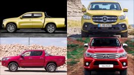 2018 Mercedes X Class vs 2017 Toyota Hilux