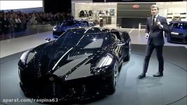 رونمایی Bugatti La Voiture Noir در ژنو 2019