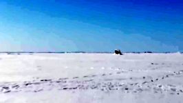 Giant Submarine Breaks Through Ice