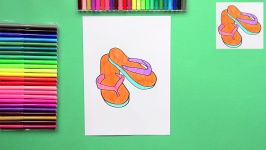 How to draw Slippers