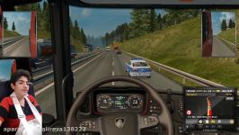 Euro Truck Simulator 2  قسمت 3  هیس تریلی ها بوق نمی زنند