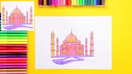 How to draw the Taj Mahal