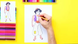 How to draw Disneys Aladdin