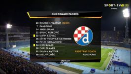 خلاصه بازی دینامو زاگرب  بنفیکا  لیگ اروپا  مرحله یک چهارم نهایی