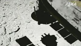 لحظه فرود کاوشگر هایابوسا ۲ روی سیارک ریوگو