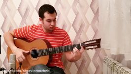 سگریاس دیگو دل مورآ اجرای شروین روزبهی نوازنده گیتار فلامنکو