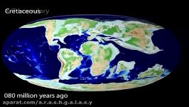 شکل زمین 240 میلیون سال قبل تا 250 میلیون سال اینده
