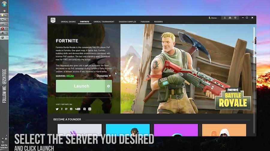 آموزش نصب بازی FORTNITE دیتای پارسی دانلود