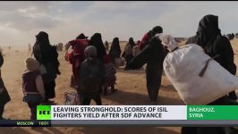نفس های آخر داعشی ها در روستای الباغوز