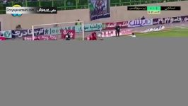 خلاصه بازی لیگ برتر نساجی  پرسپولیس