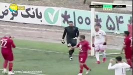 خلاصه بازی نساجی مازندران 1  پرسپولیس 1