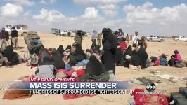 تسلیم شدن هزاران داعشی در روستای الباغوز
