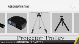 پایه زمینی ویدئو دیتا پروژکتور Projector Trolley stand