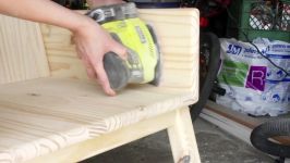 STAIR TREAD Arm Chair  Single Saw Build