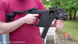 شلیک اسلحه قدرتمند KWA Kriss Vector