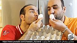 کلیپ جدید خنده دار حسن ریوندی  گرانی تخم مرغ