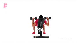 Incline dumbbell bench press