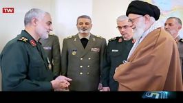 اعطای نشان عالی نظامی ذوالفقار به سردار سلیمانی توسط رهبری