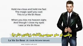 Michael Bublé  La Vie En Roseمتن ترجمه فارسی