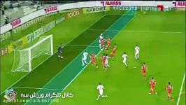 صحنه آفساید بودن گل السد به پرسپولیس