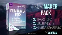 دانلود رایگان پریست پریمیر Film Maker Pack. 70+ Items