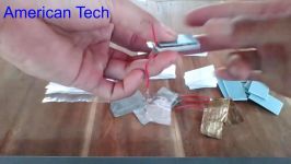 Energy of salt water how to make battery from core and copper panel