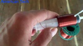 How to make 3V solinoid engine using syringes cool video