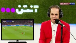 پشت صحنه گزارش عباس قانع روی سه گل لیورپول به بایرن مونیخ