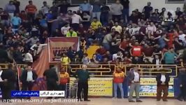 مسابقه بسکتبال شهرداری گرگان پالایش نفت آبادان