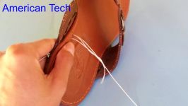 How to sew broken shoes very easy hand sew old shoes 2017