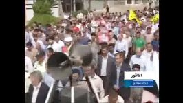 مردم بخش اطاقور شهرستان لنگرود در روز قدس