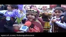 نوروزخوانان کوچک مشق آیین های کهن را در آستانه نوروز می نویسند